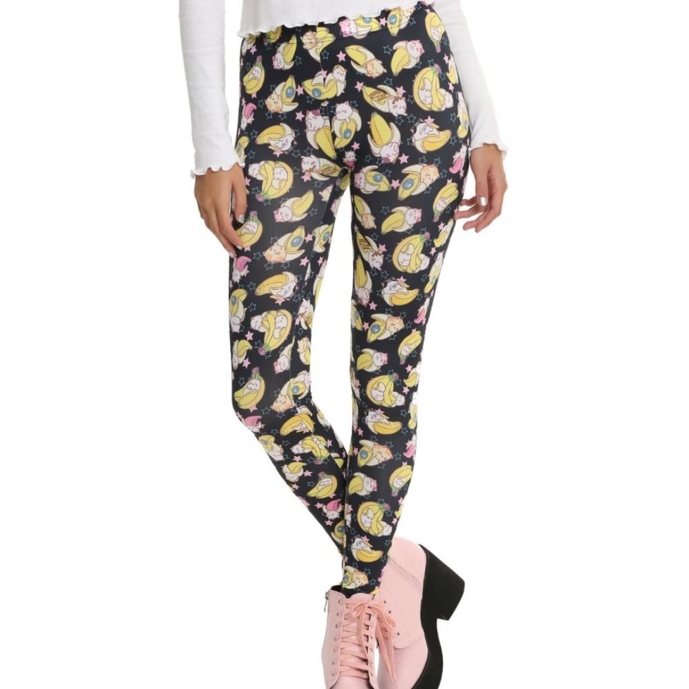 Hot Topic Crunchyroll Bananya Leggings